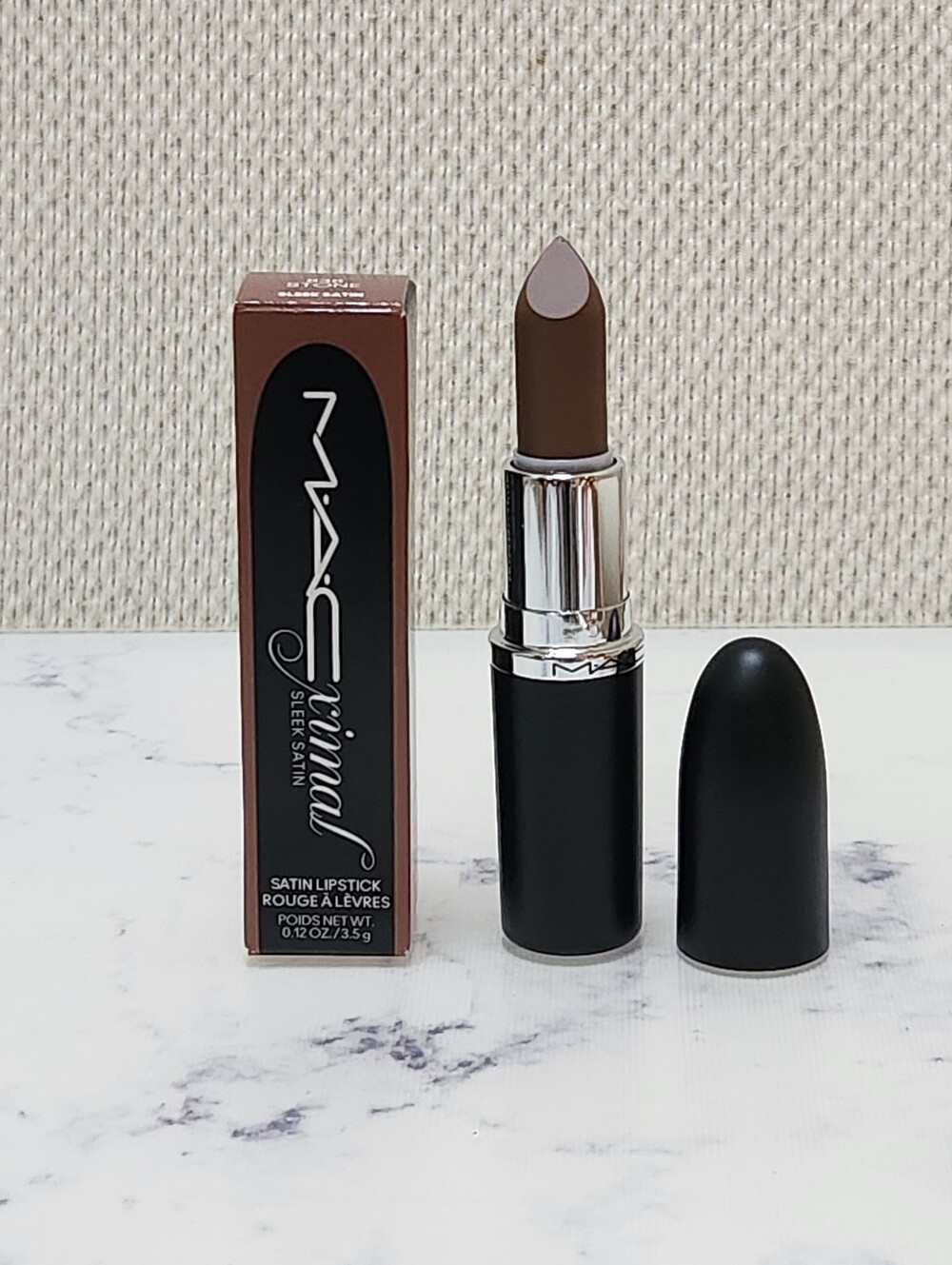 MAC Sleek Satin Lipstick in 838 Stone